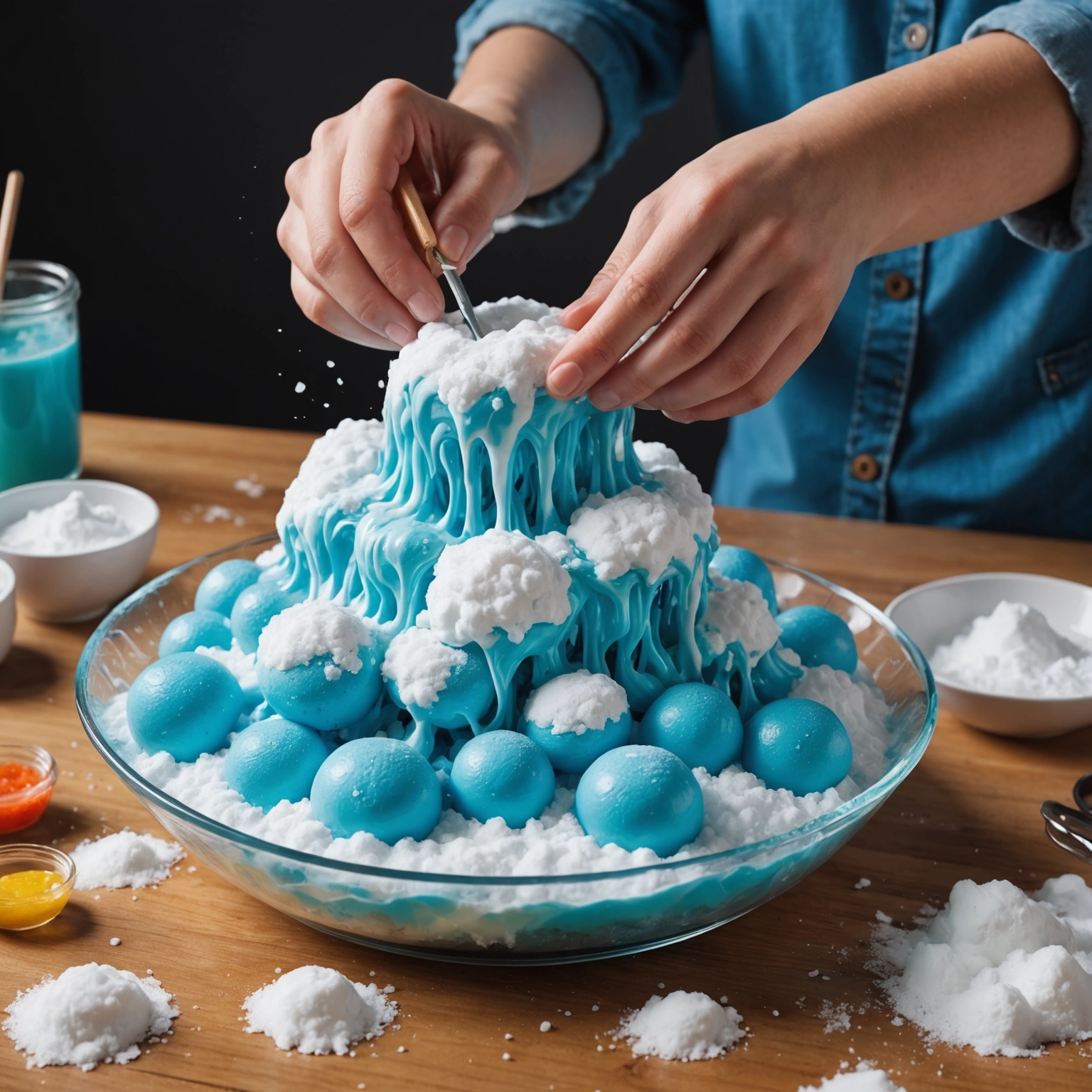 Как сделать облачный слайм: волшебство в ваших руках