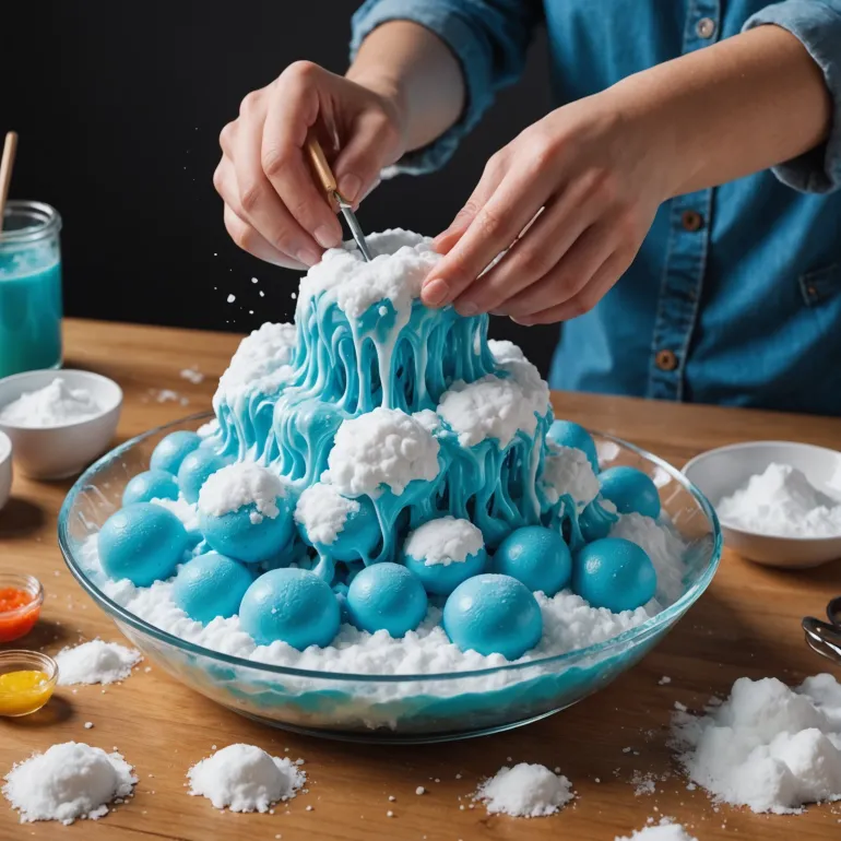 Как сделать облачный слайм: волшебство в ваших руках