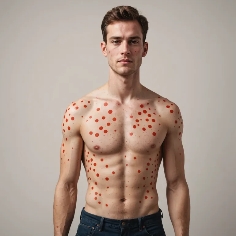 Мелкие красные точки на теле: фото и причины — когда обращаться к врачу