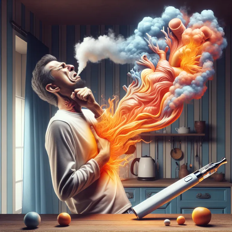 Изжога от электронных сигарет: Причины, последствия и способы борьбы