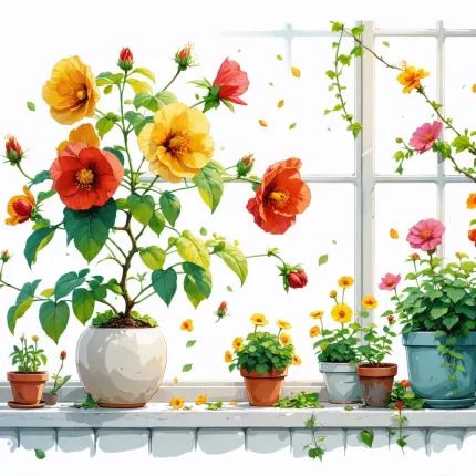 Абутилон из семян: особенности, виды и применение